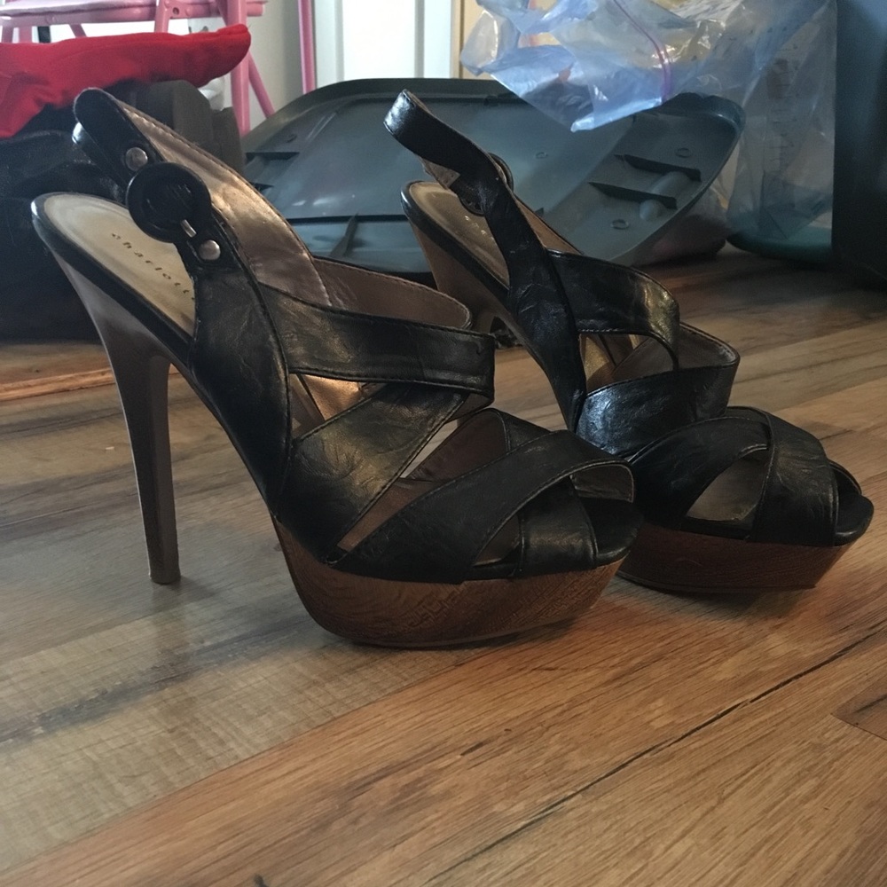 Black heels